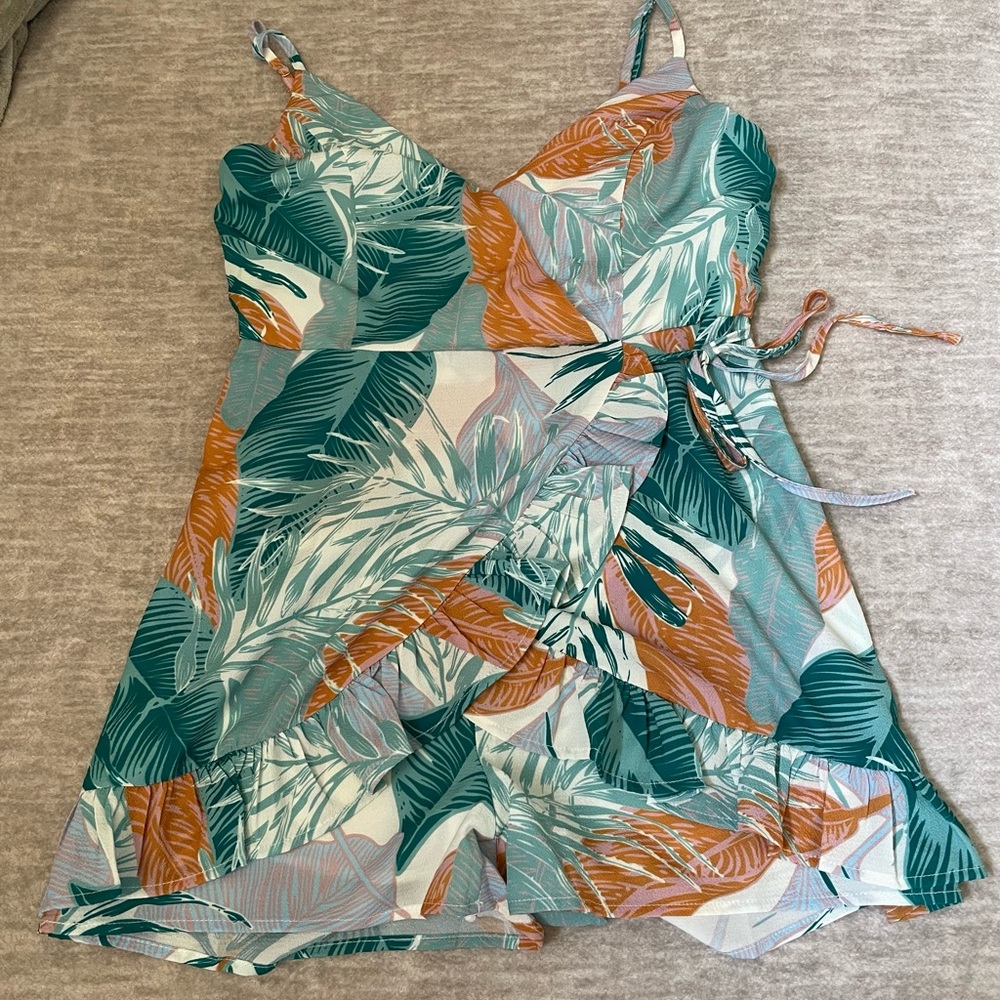Pink Lily romper
